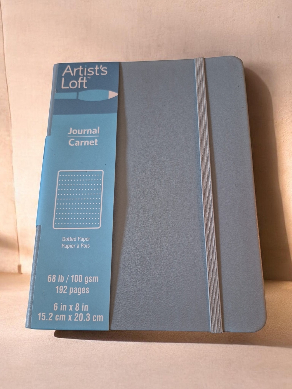 Light Blue Artist's Loft Dotted Journal Notebook